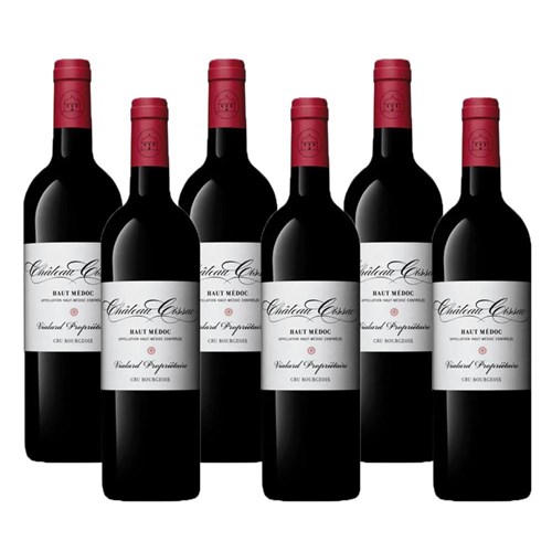 Case of 6 Chateau Cissac Cru Bourgeois Red Wine 75cl